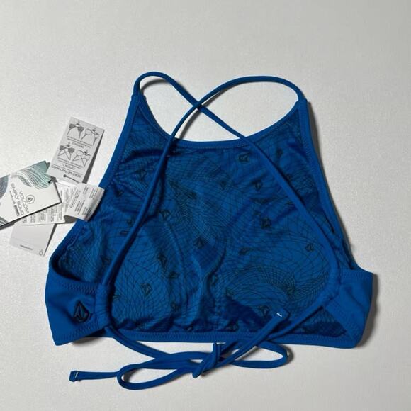 Volcom Simply Solid Crop Swimsuit Top NWT - Picture 2 of 5